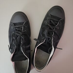 Shoes like Pottery: 01-JP Lo Sneaker - Black Mono Size 10